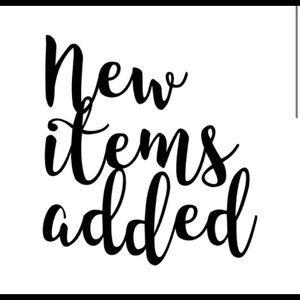 NEW ITEMS ADDED! Check them out!